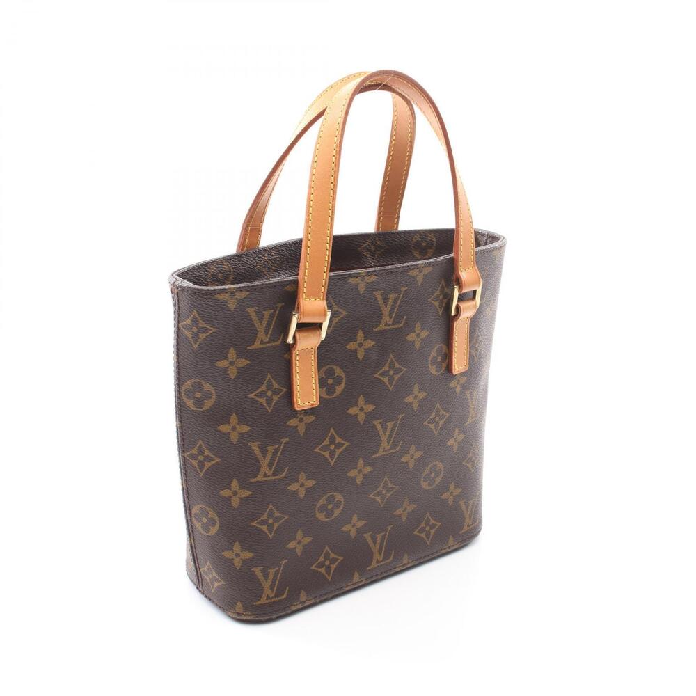 Louis Vuitton Brown Canvas Monogram Leather Handbag Vavin